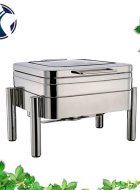 厂家供应 宇辉2032L方形自助餐炉 酒店餐厨用翻盖自助餐炉.304钢
