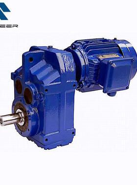 赛尼尔 直角卧式斜齿轮硬齿面电机减速机 FAZ87 FAZ157减速机