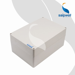 金属防水壳体 160mm翻盖合页型铸铝防水盒 工控铝箱外壳 235 340