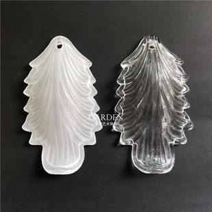 轻奢水晶灯饰配件网红法式玻璃片灯具公装设计2023新款