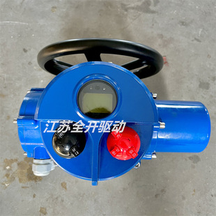 200N.M多回转电动执行器DZW20 20mA模拟量控制 18智能一体化4