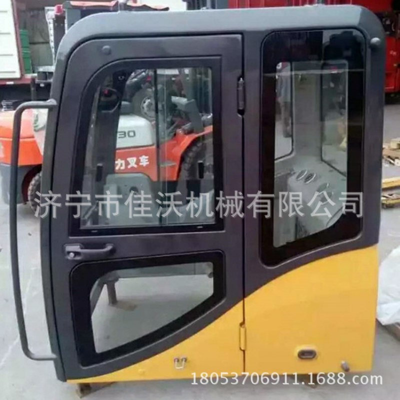 钩机驾驶室SK350LC-8挖机操作室玻璃CA330D挖机驾驶室
