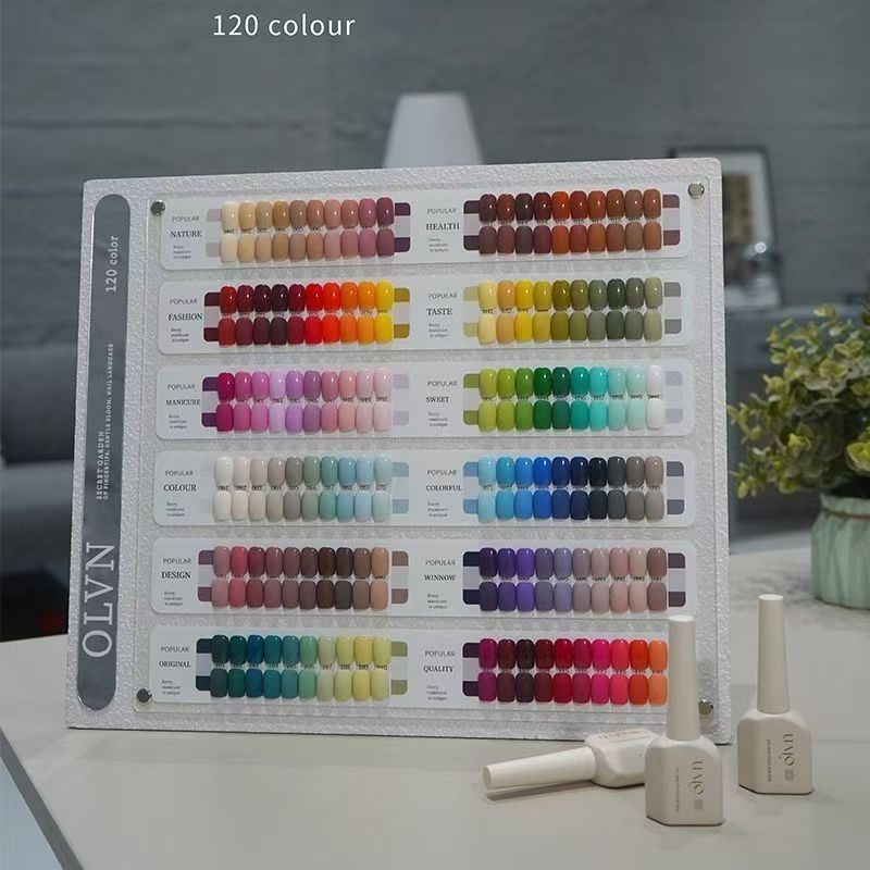 鸥璐120色米萝美甲2025年美博会新款流行美甲开店专用大套胶