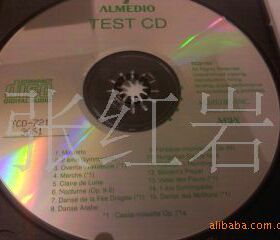 ABEX测试碟出售ABEX TDV-PW533CW 面振1.0MM测试碟 DVD+RW格式