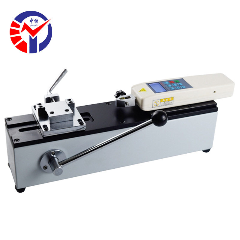 AMH手动卧式测试台 指针式数显式推拉力计拉压负荷 插拔力测试台