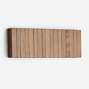 黑胡桃木钢琴键挂衣架节省空间实木挂衣板入户衣帽架入户玄关置物