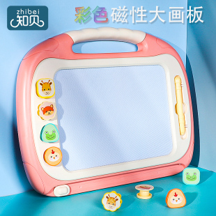 神器写字板玩具 儿童画画板磁性力宝宝1岁2彩色涂鸦幼儿M可擦