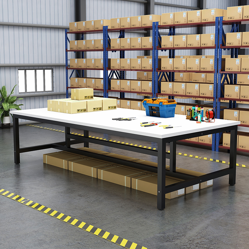 工作台电子厂流水线桌子工厂车间操作装配实验P打包裁剪检验工作