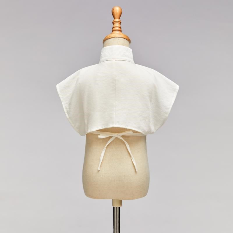 汉服假领子儿童汉服内搭男童衣z领女童义领演出服白色领子古装内