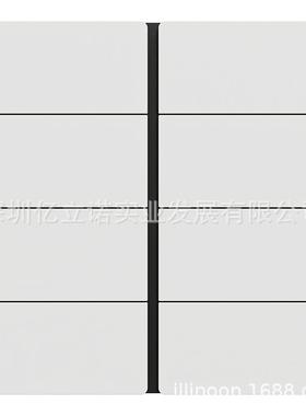 C2E616401_WE_C1境悦系列白色8键智能面板NX照明控制开关面板