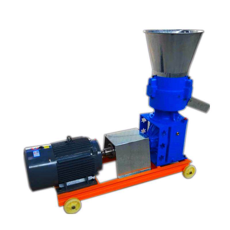 酒糟制粒机麦糠麸皮饲料造粒机鱼虾饲料颗粒机草饲料制粒机