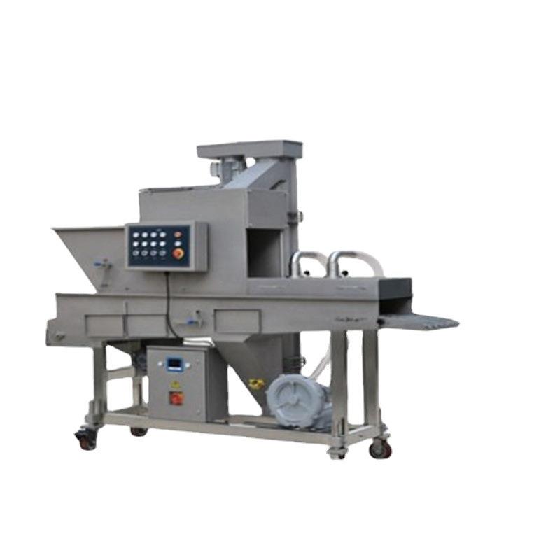 威化纸红薯派上糠机300型年糕串裹浆设备实体工厂供应上糠机