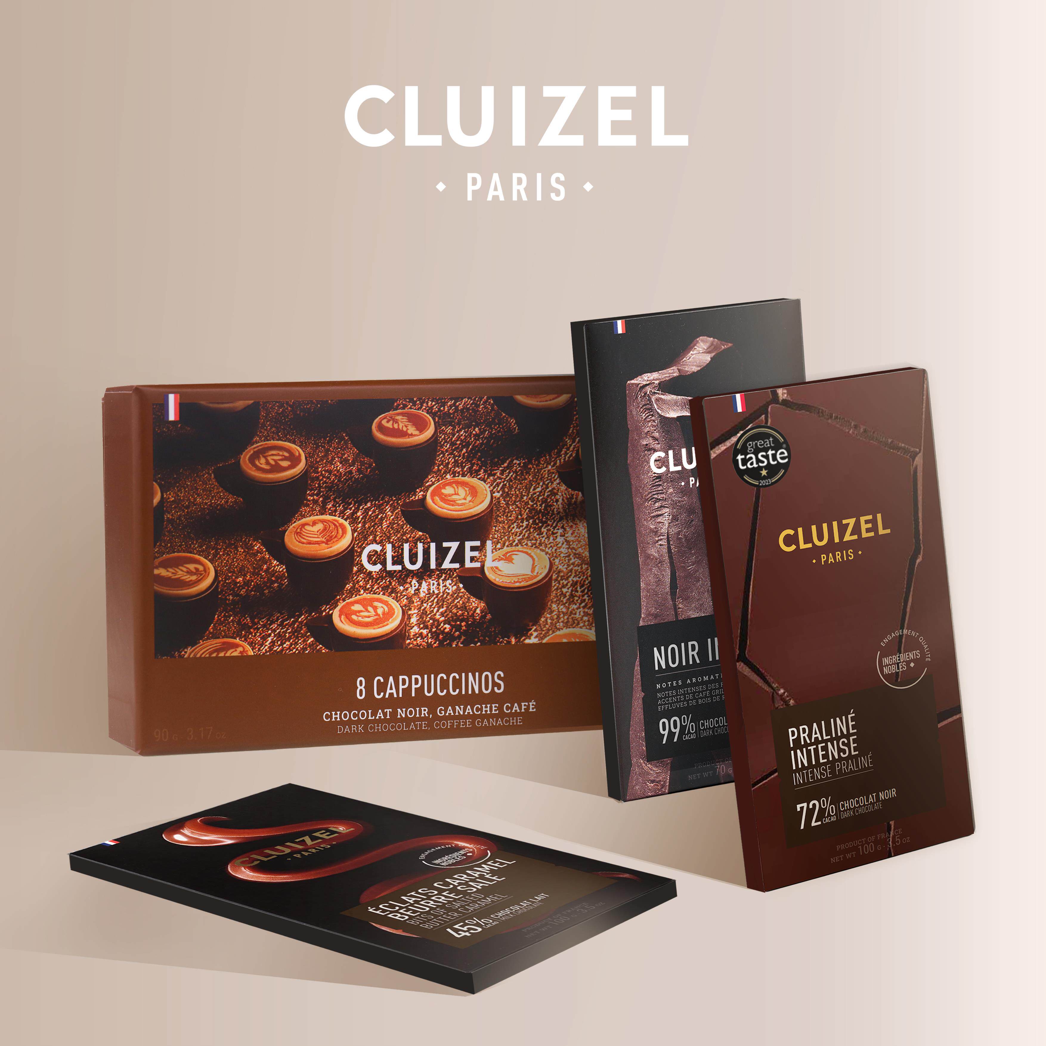 【品牌限时折扣】法国进口柯氏Cluizel黑巧克力咖啡杯礼盒礼物