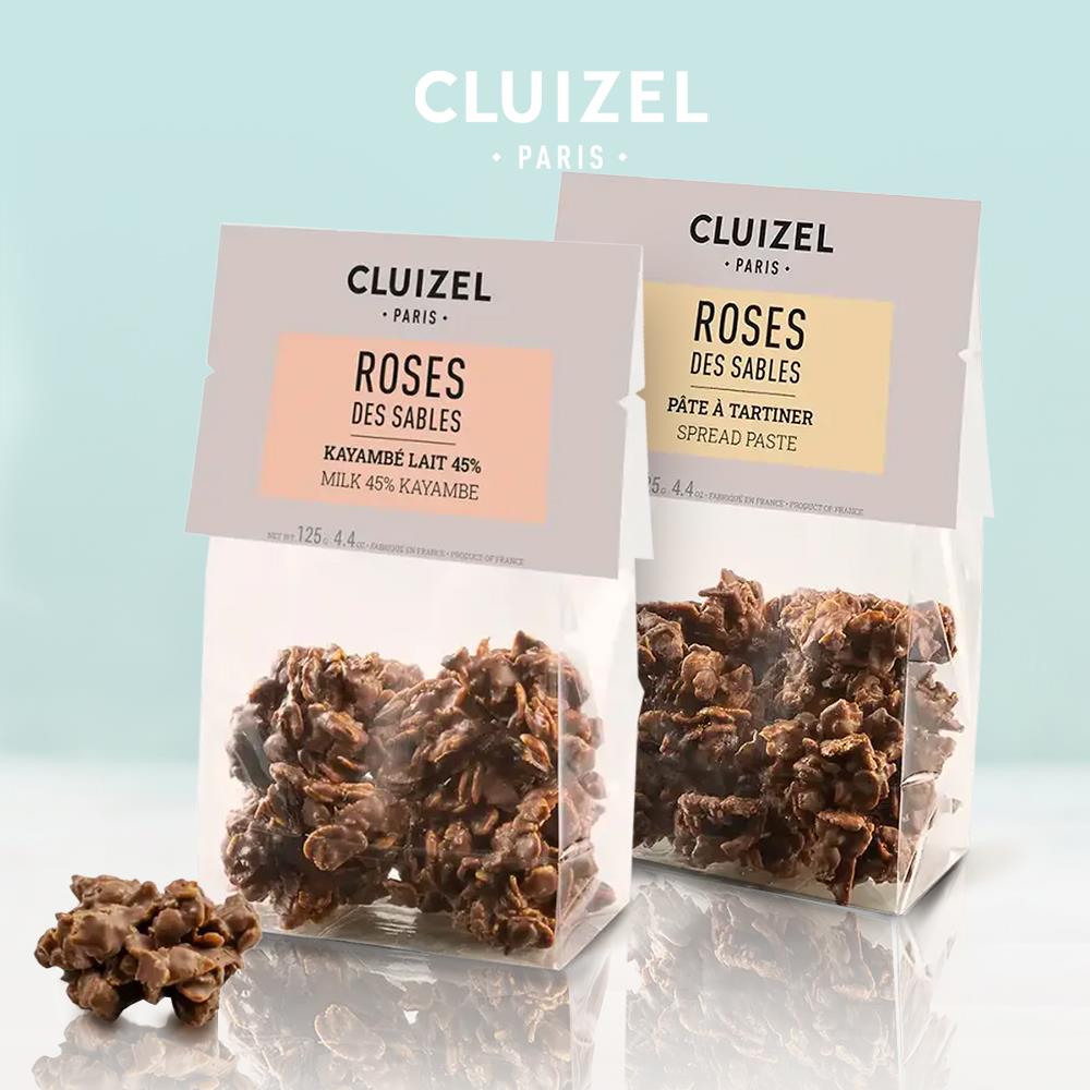 法国进口柯氏Michel Cluizel玉米片单源牛奶巧克力薄脆香浓可口