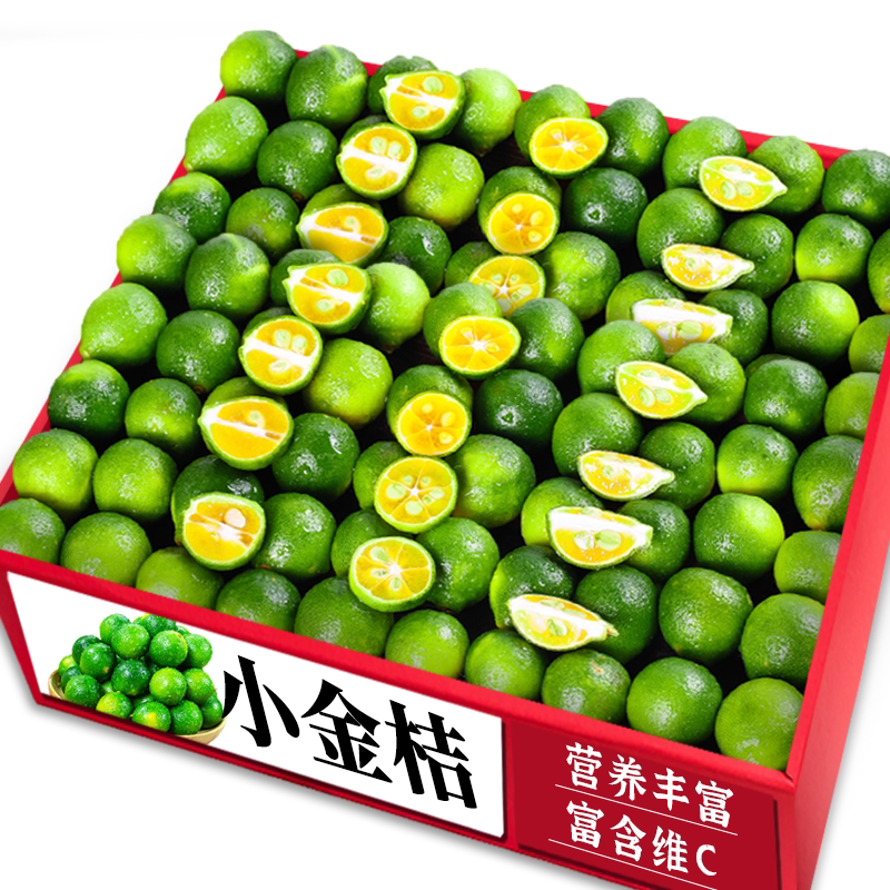 【海南青金桔】老农现摘香脆美味