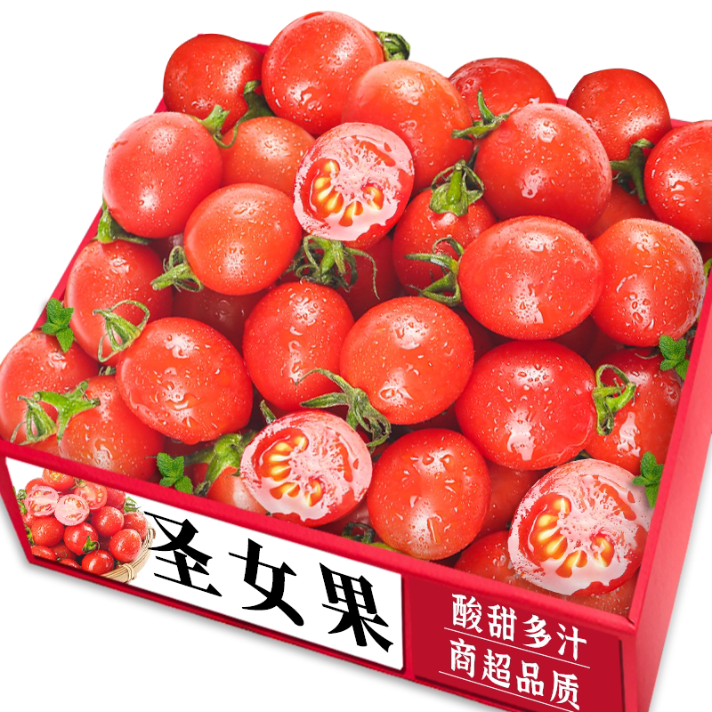 【圣女果】老农现摘|超美味|热卖