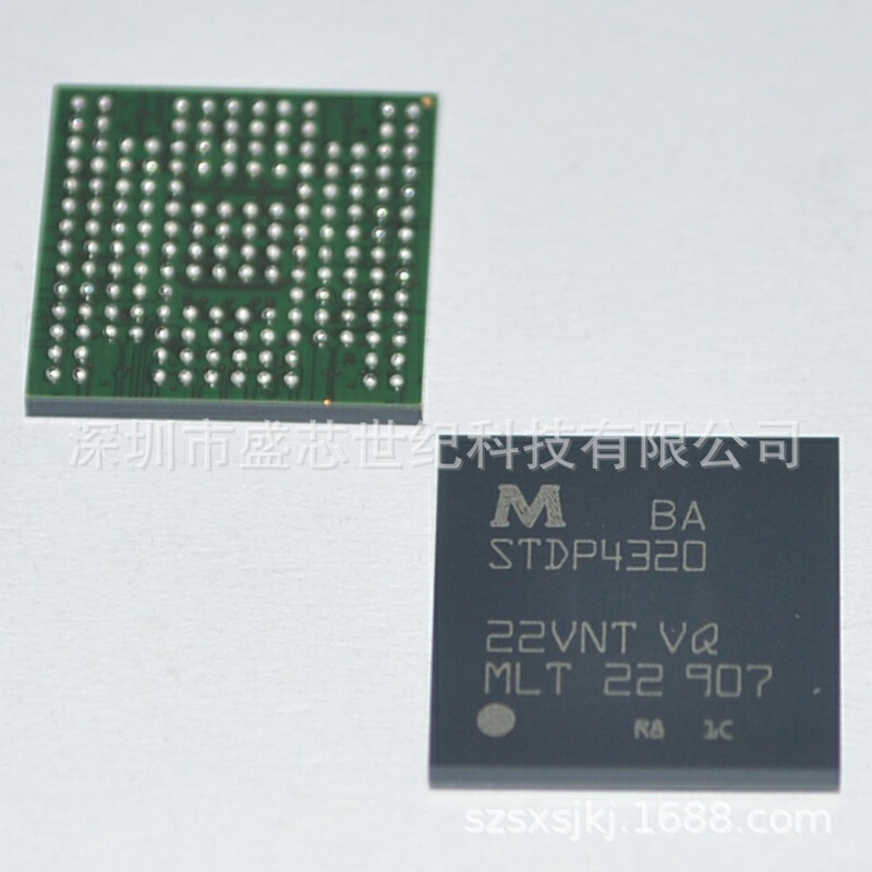 STDP4320-BA 丝印STDP4320 圆珠脚LFBGA172脚 显示端口分配器IC