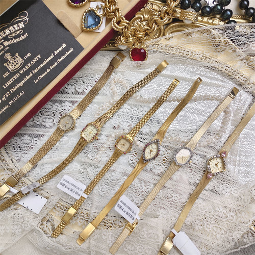 高颜值女士表小众艺术气质饰品