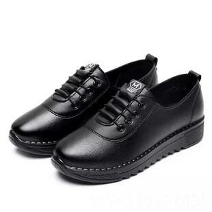 妈妈鞋 春季 软底女鞋 2502鞋 奶防滑中老年奶老人 舒适平底女单鞋 正品