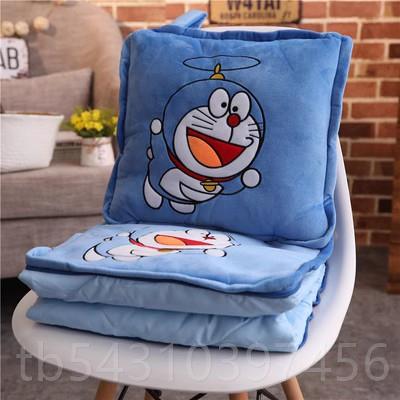 正品功能二一折叠汽车抱枕被子两用靠合垫办公室午睡空调被多靠垫