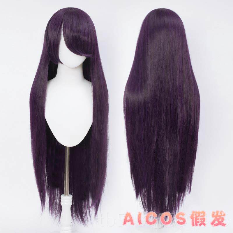 正品AICS 10O0CM用长直发万女古装动漫长发毛娘造型co假发假毛s长