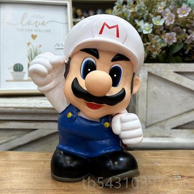 正品超马奥弟存钱罐可爱级兄储蓄罐搪胶摔不坏小男孩儿里童节生日