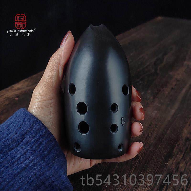 正品新黑陶埙专业筒演奏级1云孔十孔笔初学者自学入门古埙勋损0陨,乐器/吉他/钢琴/配件,埙,淘宝优惠券,粉丝福利购,淘宝优惠卷