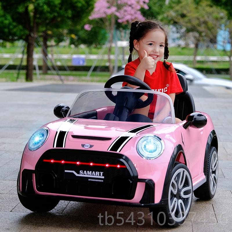 正品儿童电动车可坐人双四轮汽车男女孩遥控具玩车宝宝人座充带电
