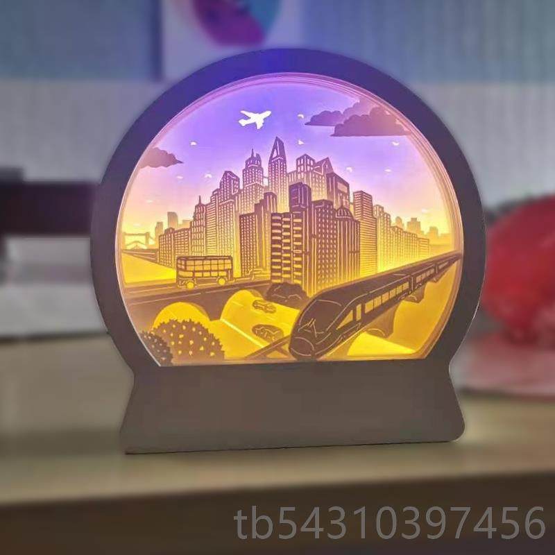 正品3灯D云朵纸雕网红意独角兽致装饰灯女生儿创童生日礼精物,节庆用品/礼品,装饰灯,淘宝优惠券,粉丝福利购,淘宝优惠卷