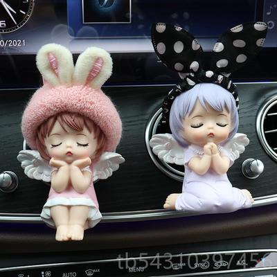 正品车载香水摆件使可爱安妮天品空出风口香薰持久淡香汽车内调饰