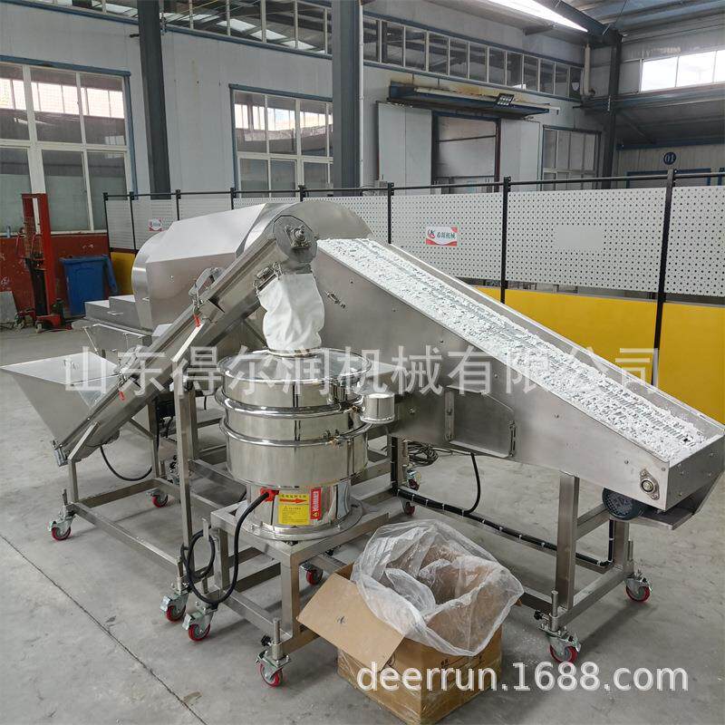 滚筒式泥鳅鱼裹粉机 油炸带鱼生产线 小黄鱼上浆油炸机 免费安装