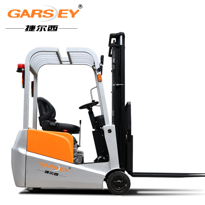 座驾式电动叉车液压升降搬运堆高1.5吨2T3吨小型三支点平衡重叉车