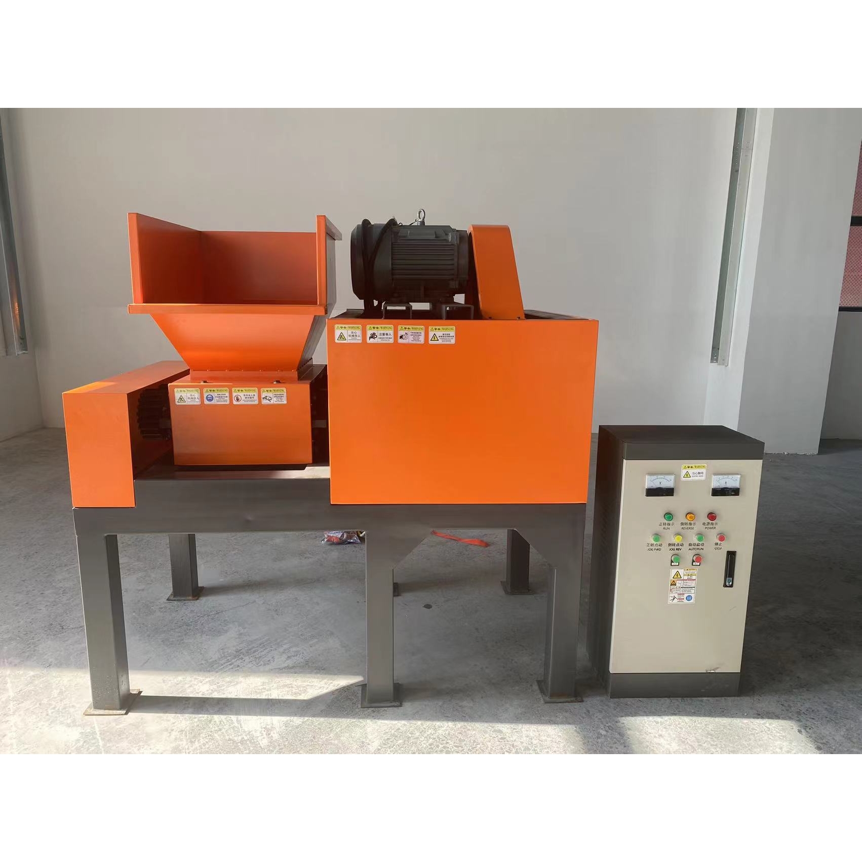 塑料桶塑料瓶口水料破碎粉碎机静音高效撕碎粉碎机