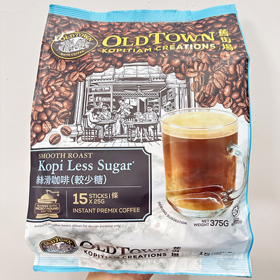 马来西亚oldtown旧街场白咖啡港式奶茶拉茶榛果味三合一速溶咖啡