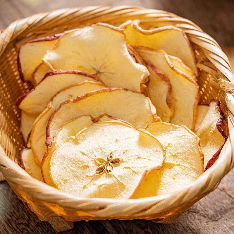 纯天然苹果片500g无添加冻干苹果圈茶孕妇零食干吃泡水装饰水果干