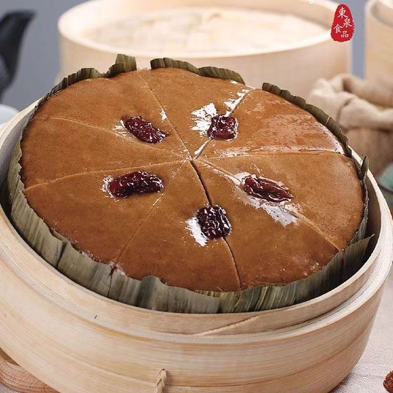 东泉红糖发糕速冻红枣糕早餐速食传统糕点酒店宴席点心