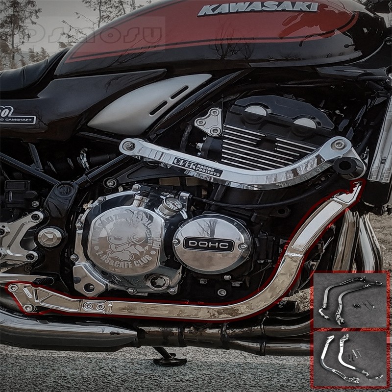 川崎Z900RS改装加强车架