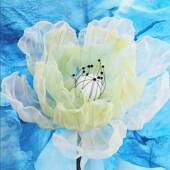 玄关现场装 饰摆件婚庆道具路引花电动机械开合丝网彷真花客厅过道