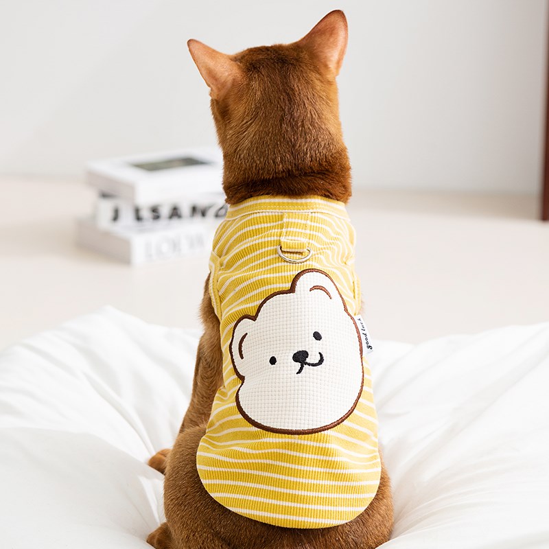 阿比西尼亚猫衣服春夏薄款防掉毛布偶德文K无毛猫暹罗猫小猫咪背