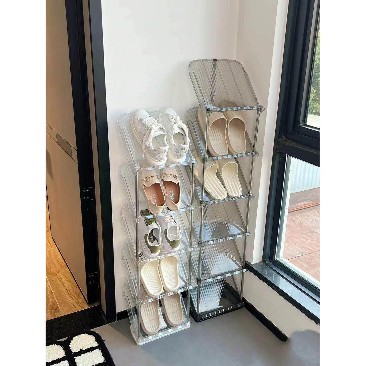 简易鞋架小窄多层家用门口简约轻奢入户鞋柜小型迷你窄超窄收纳层,收纳整理,鞋子收纳架,淘宝优惠券,粉丝福利购,淘宝优惠卷