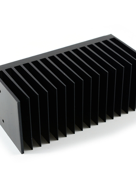 铝合金散热片120*50*50氧化发黑12y0*55*55LM1875TDA7293LM3886