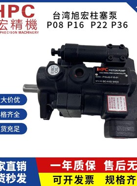 旭宏柱塞泵P16-C1-A3/A1/A2/4-F-R-01柱塞泵P08 P22 P36 YP46 P70