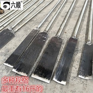 锻打重型弹簧钢挖土洞q铲移植铲挖坑铁锹园艺手工种树建筑挖树直