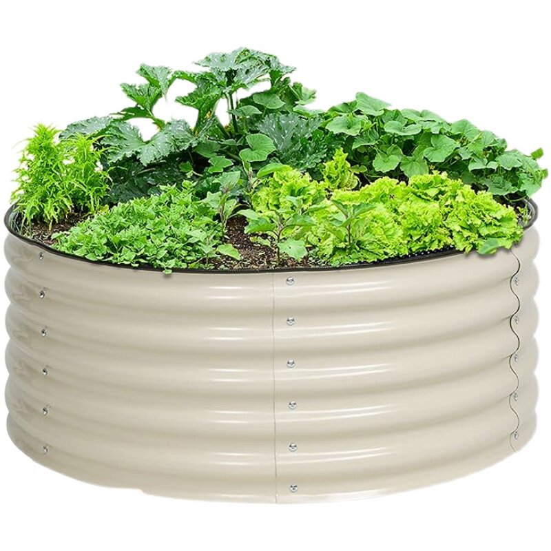 圆形种植箱花箱户外围栏一米菜园金属种植箱N种菜箱铁皮花箱菜园,鲜花速递/花卉仿真/绿植园艺,花盆,淘宝优惠券,粉丝福利购,淘宝优惠卷