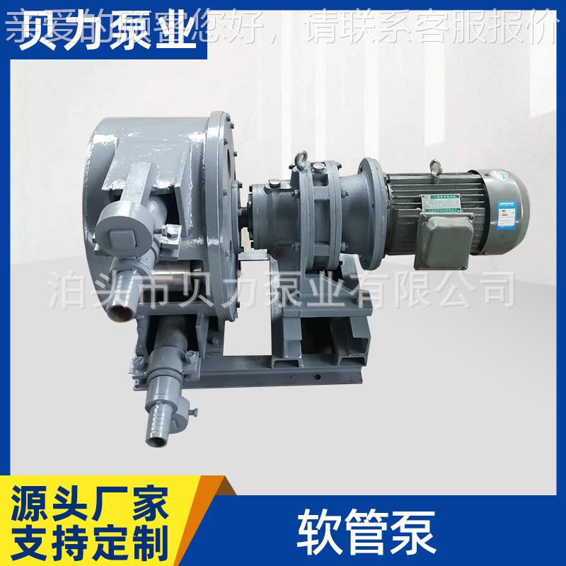 供应压工业软管泵23935BLRG挤蠕动泵 口径5发泡2水泥渣浆砂浆污泥