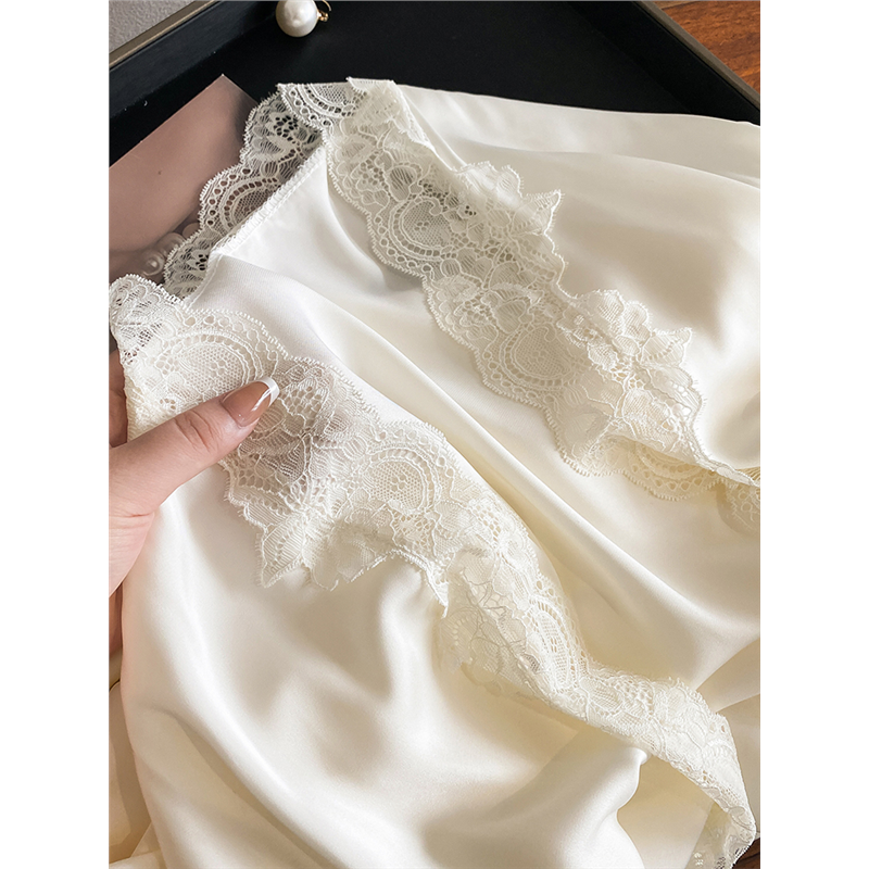 睡衣女款2025新款真丝睡衣女春夏季性感睡袍浴袍100%桑蚕丝绸性感