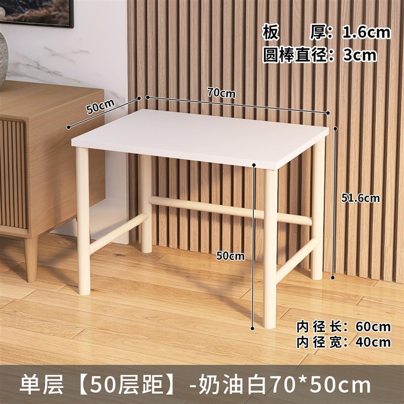 .达洋鸟笼置物架优嗖鹦鹉笼架子可移动多层增高实木落地置物架支