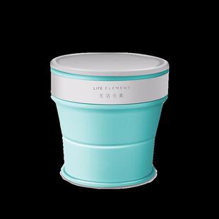 折叠水杯矽胶耐高温可装沸水咖啡杯可携式旅行伸缩可折叠杯子旅游