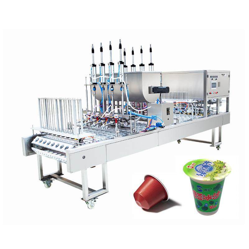 全自动杯装绿豆沙粉末封口包装机咖啡胶囊纸杯装速溶咖啡封口设备,清洗/食品/商业设备,其他食品加工设备,淘宝优惠券,粉丝福利购,淘宝优惠卷