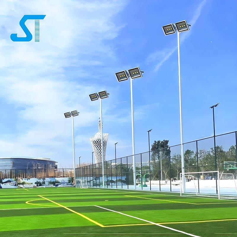 户外led高杆球场照明灯双头防眩广场足球蓝球场户外太阳能球场灯